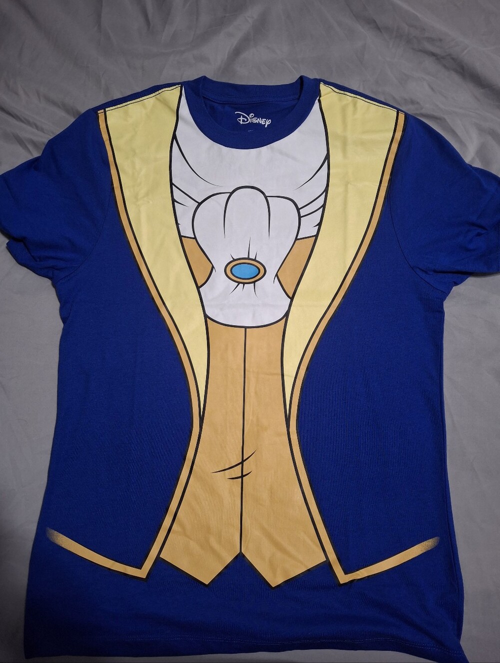 Disney Beauty and the Beast Prince Adam(the beast) Costume T-Shirt